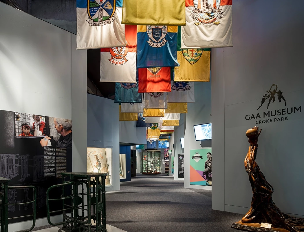 image of the inside of the croke park museum